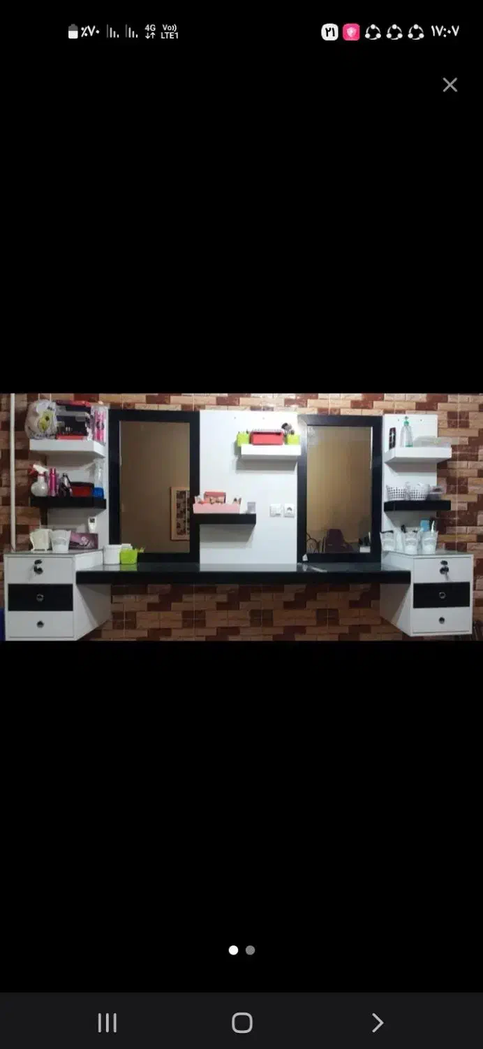 دکور آرایشگاه درحدنو|آرایشگاه و سالن‌های زیبایی|چادگان, |دیوار