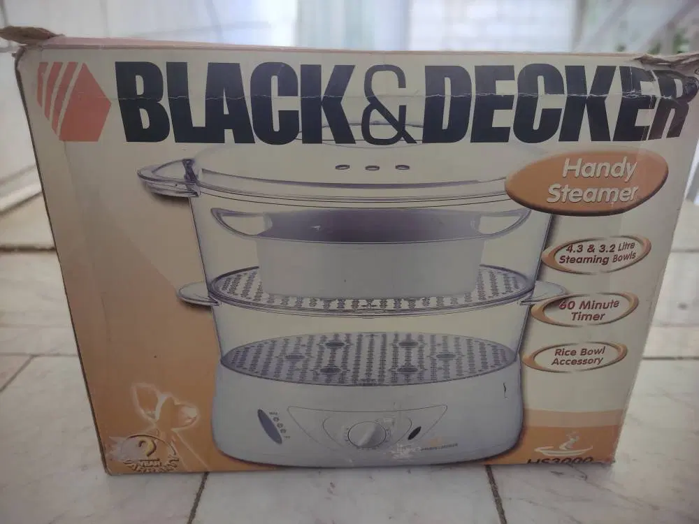 بخار پز BLACK &DECHER|اجاق گاز و لوازم برقی پختوپز|تهران, امیریه|دیوار