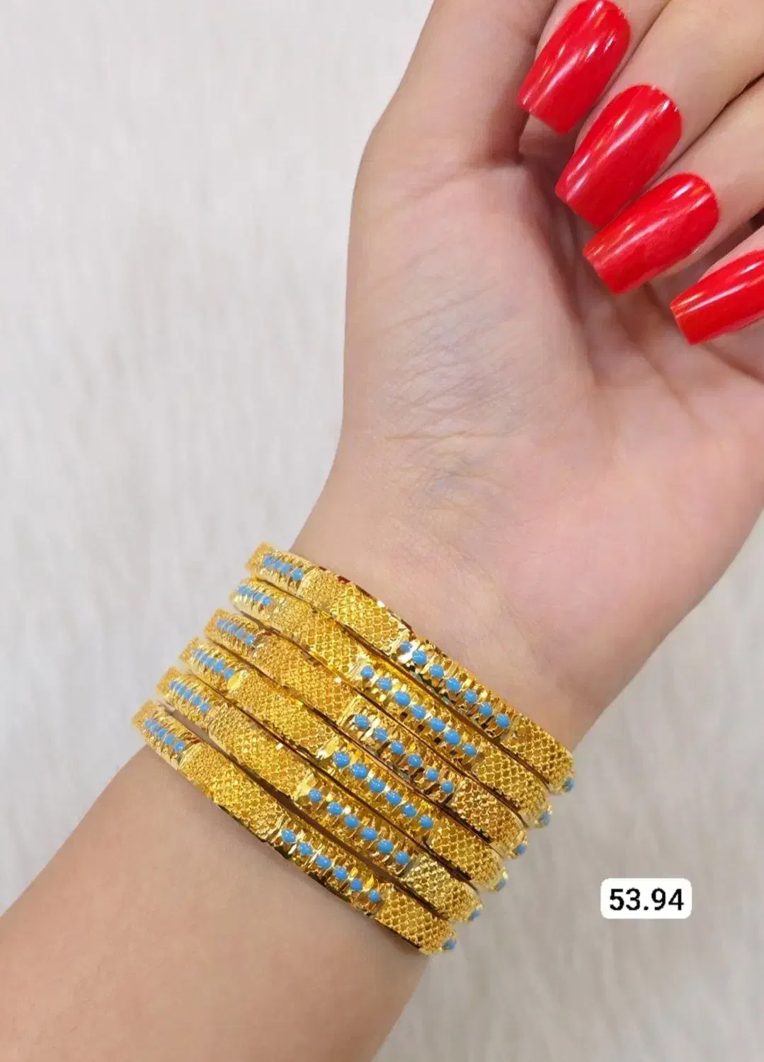 النگونقره فیوژن و بحرینی (النگو نقره آبکاری طلا)|جواهرات|شیراز, بعثت|دیوار