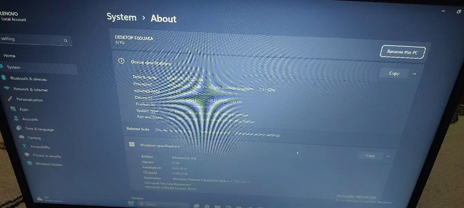 لپتاپ مدل لءنوا|رایانه همراه|ملارد, |دیوار