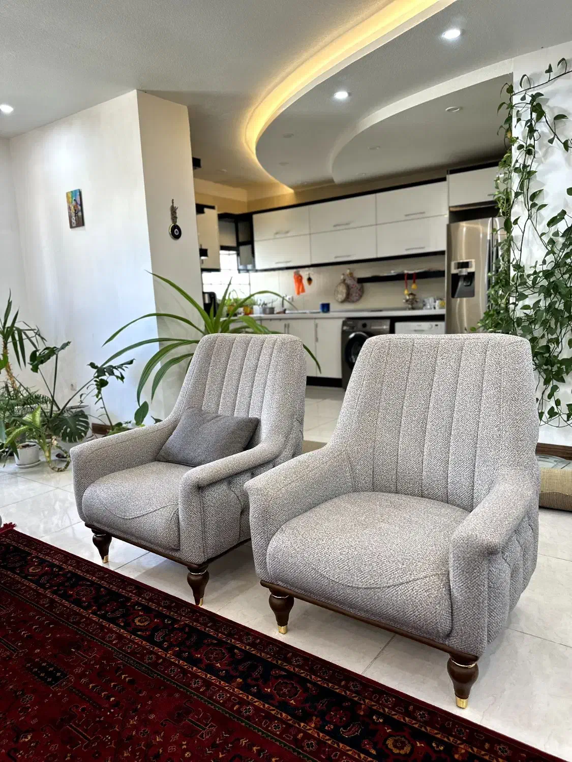 مبل 10نفره پارچه ترک برند ونسا در حد صفر|مبلمان خانگی و میز عسلی|بوشهر, |دیوار