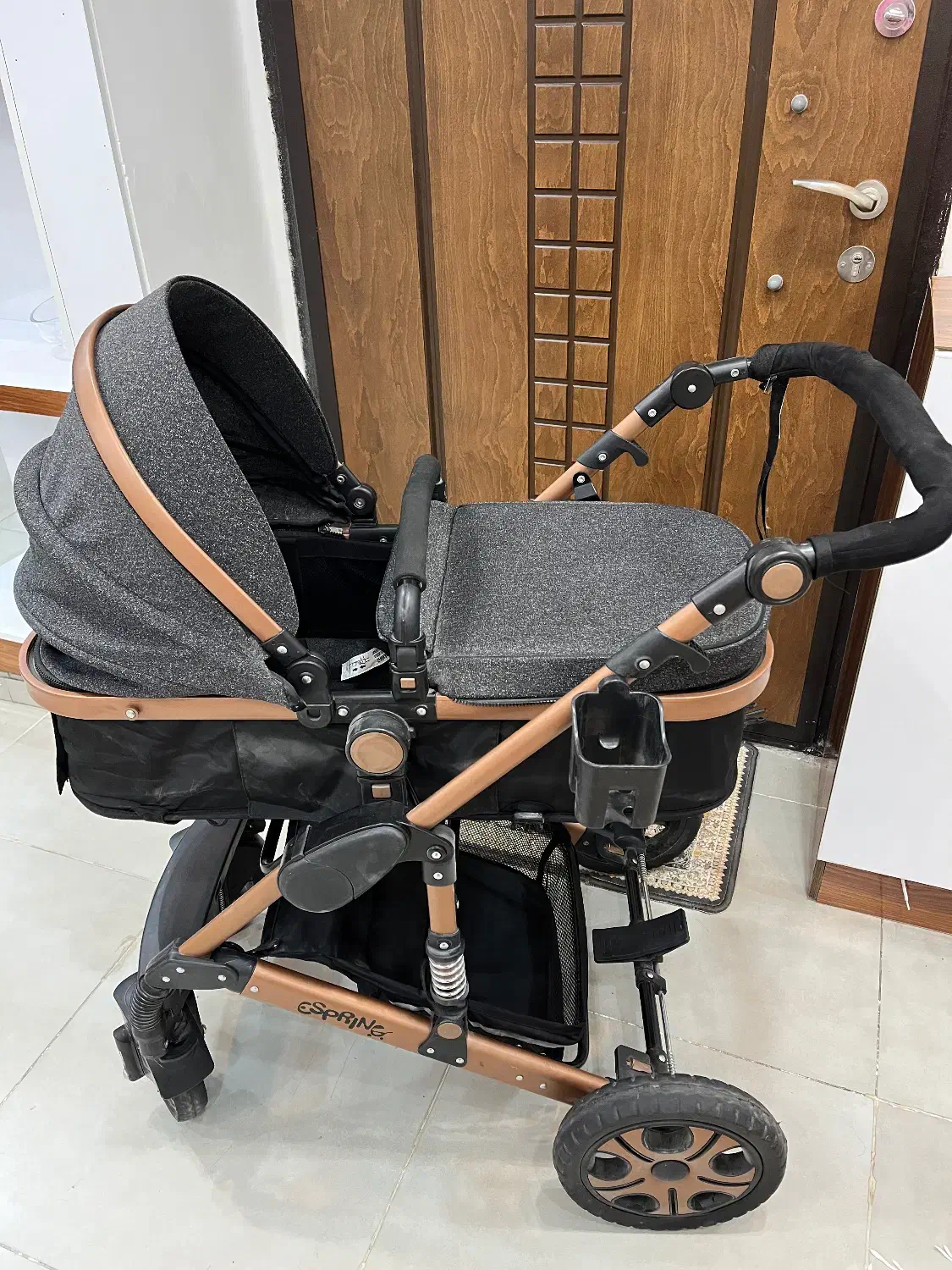 کالسکه کودک مارکspring در حد نو|کالسکه و لوازم جانبی|مراغه, |دیوار