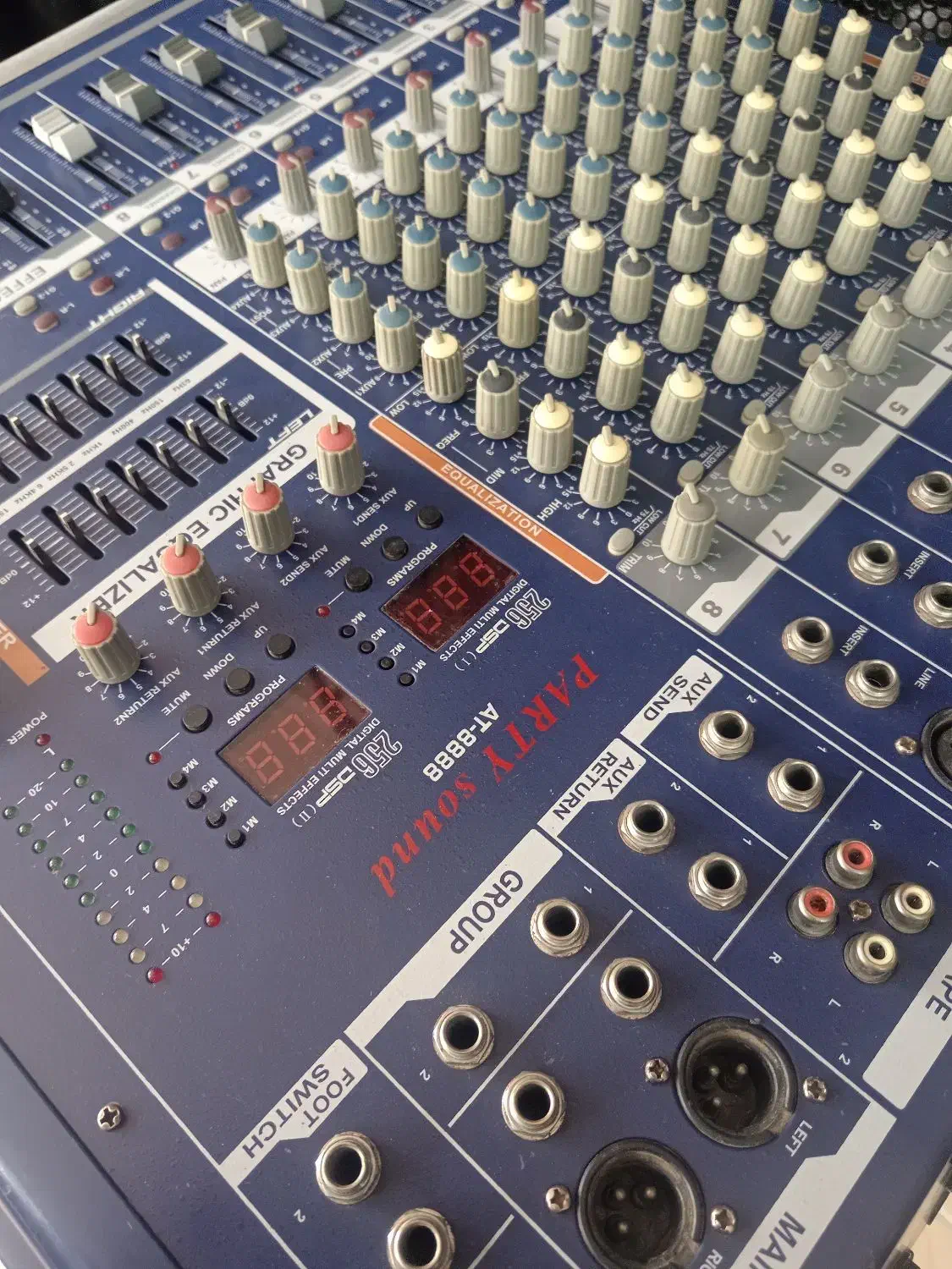 پاور میکسر اکو امپلی فایر باند اکتیو پسیو|سیستم صوتی خانگی|نجف‌آباد, ۲۲ بهمن|دیوار