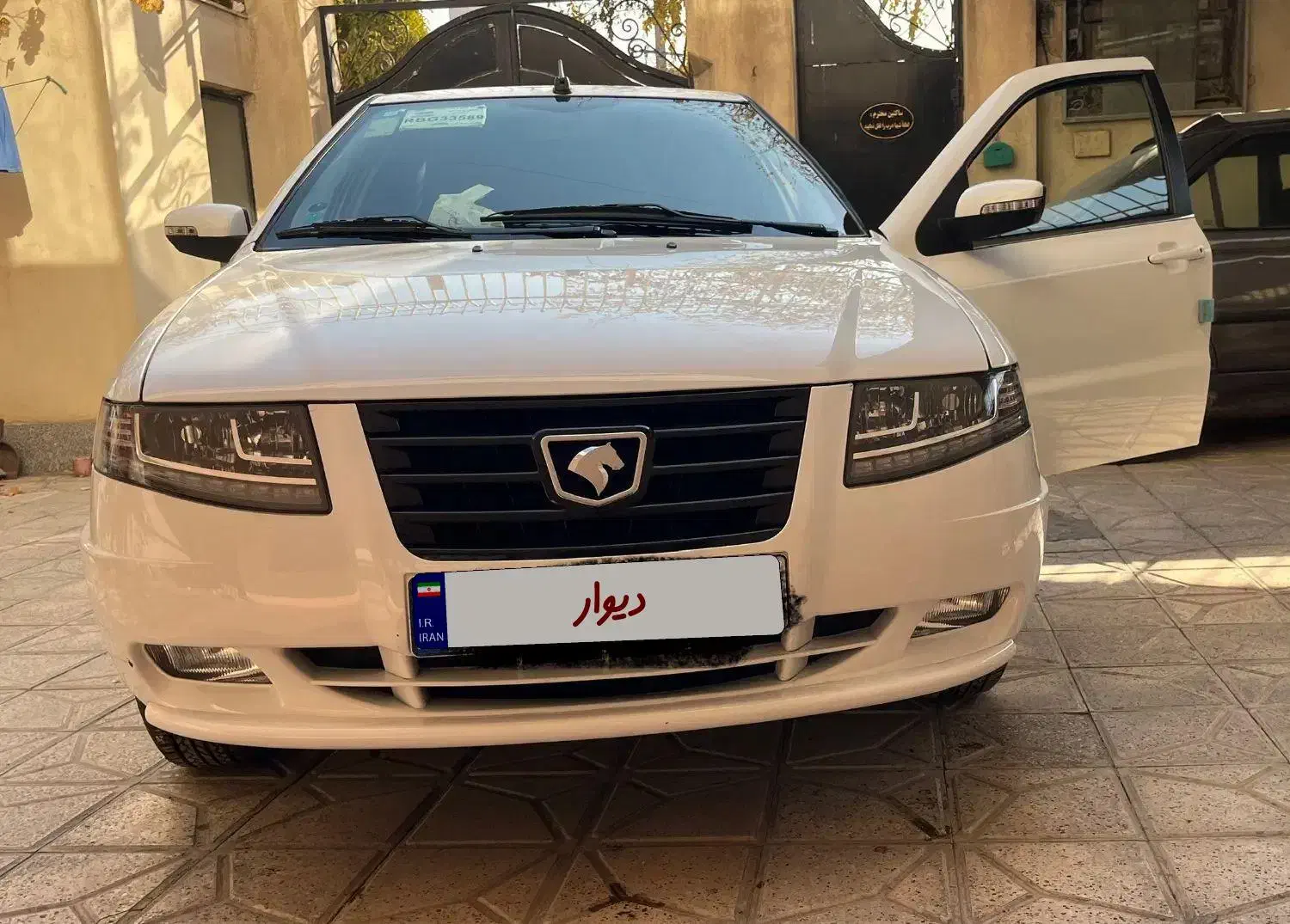 سمند سورن پلاس سفید xu7p|خودرو سواری و وانت|مشهد, جاهد شهر|دیوار