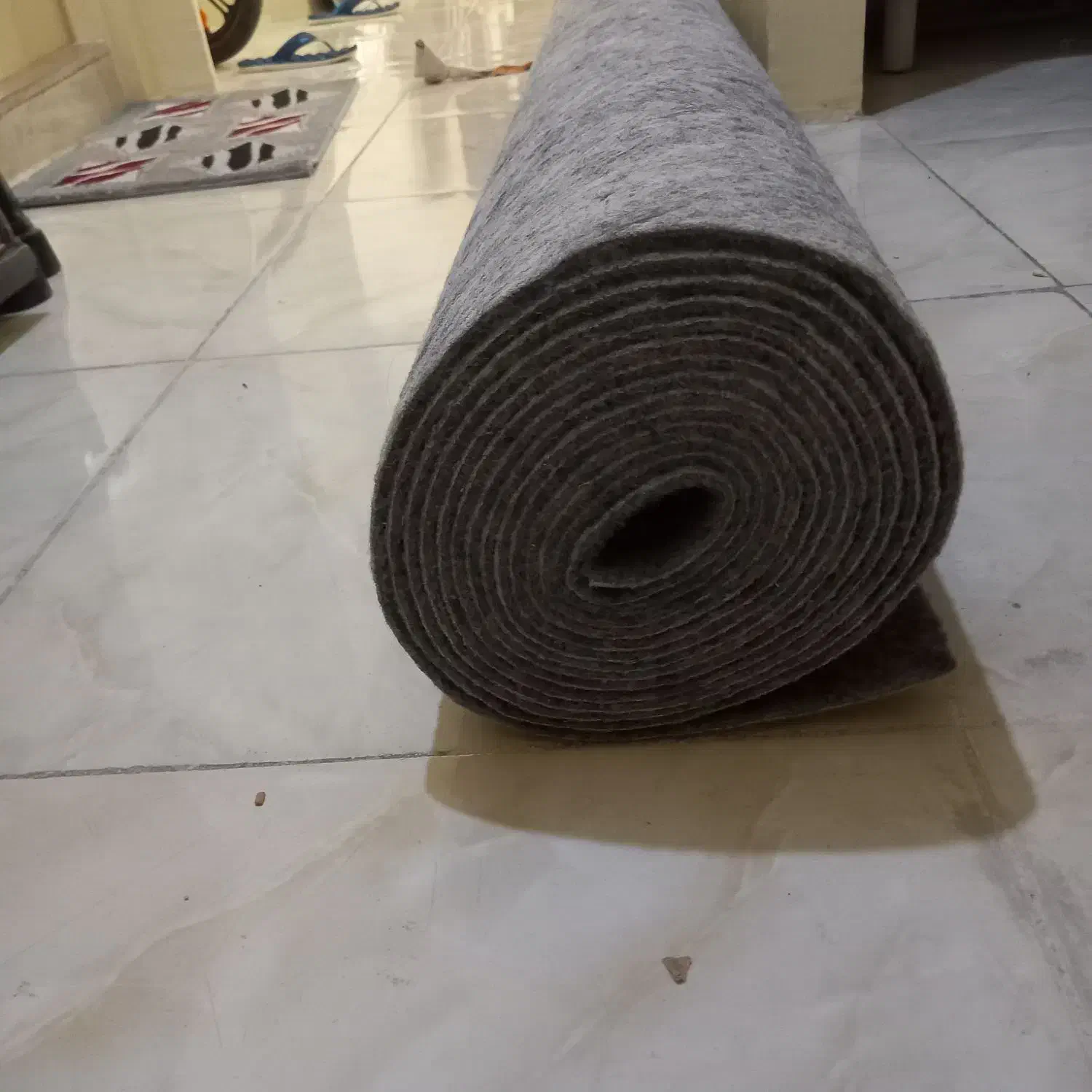 ۲۰مترموکت نو-متری۱۵۵-مخملی ساده-طوسی ابروبادی|موکت|پرند, فاز ۶|دیوار