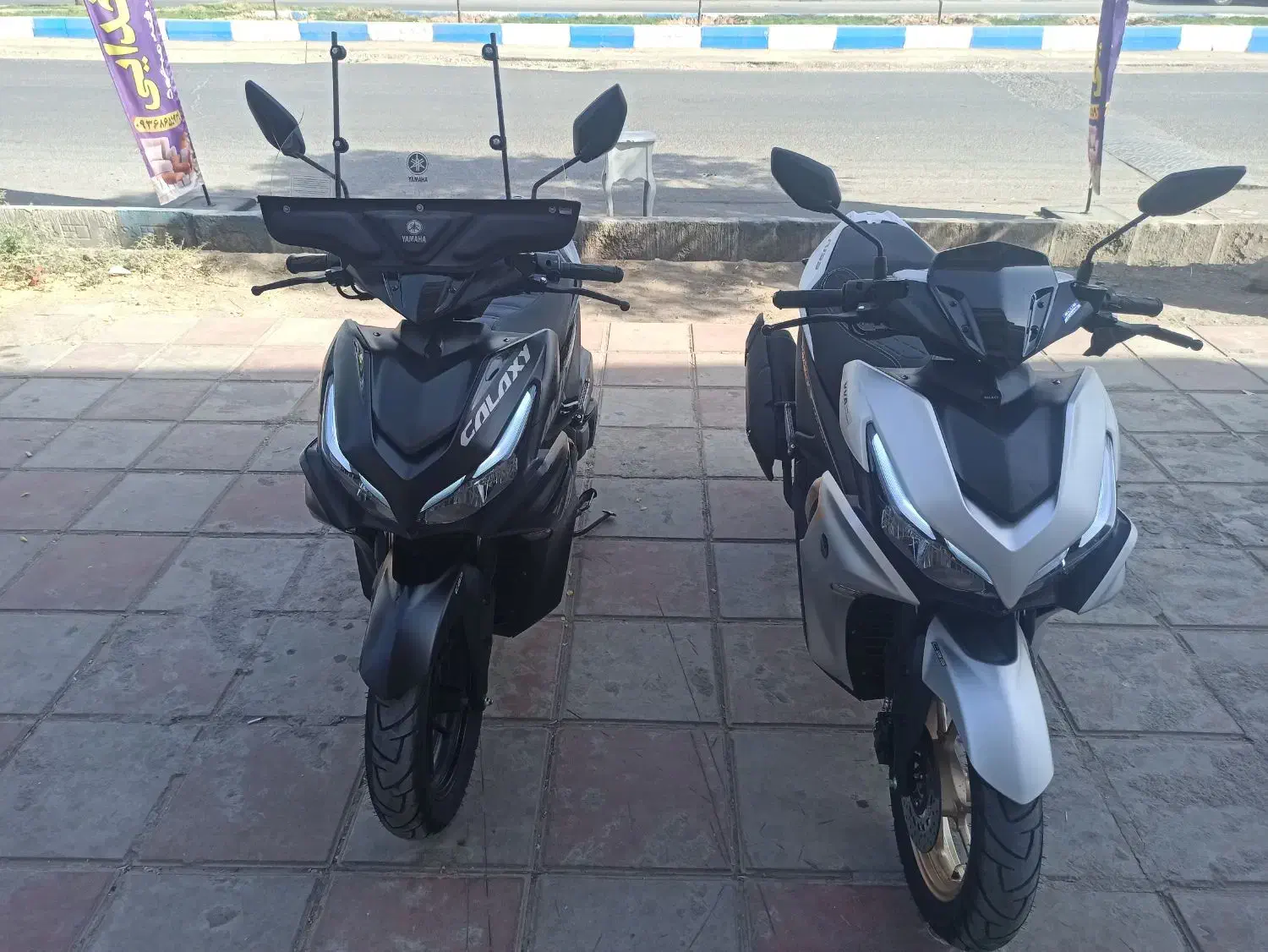 2دستگاه موتور گلکسیr155نیروموتورآب خنک|موتورسیکلت|تهران, مسعودیه|دیوار