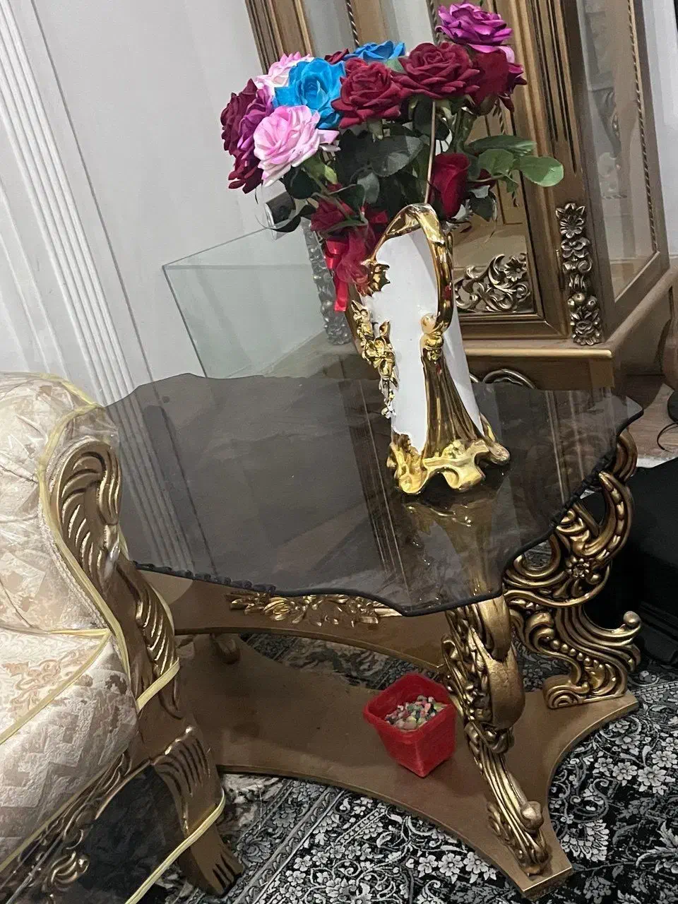 مبل سلطنتی|مبلمان خانگی و میز عسلی|قرچک, شهرک طلائیه|دیوار