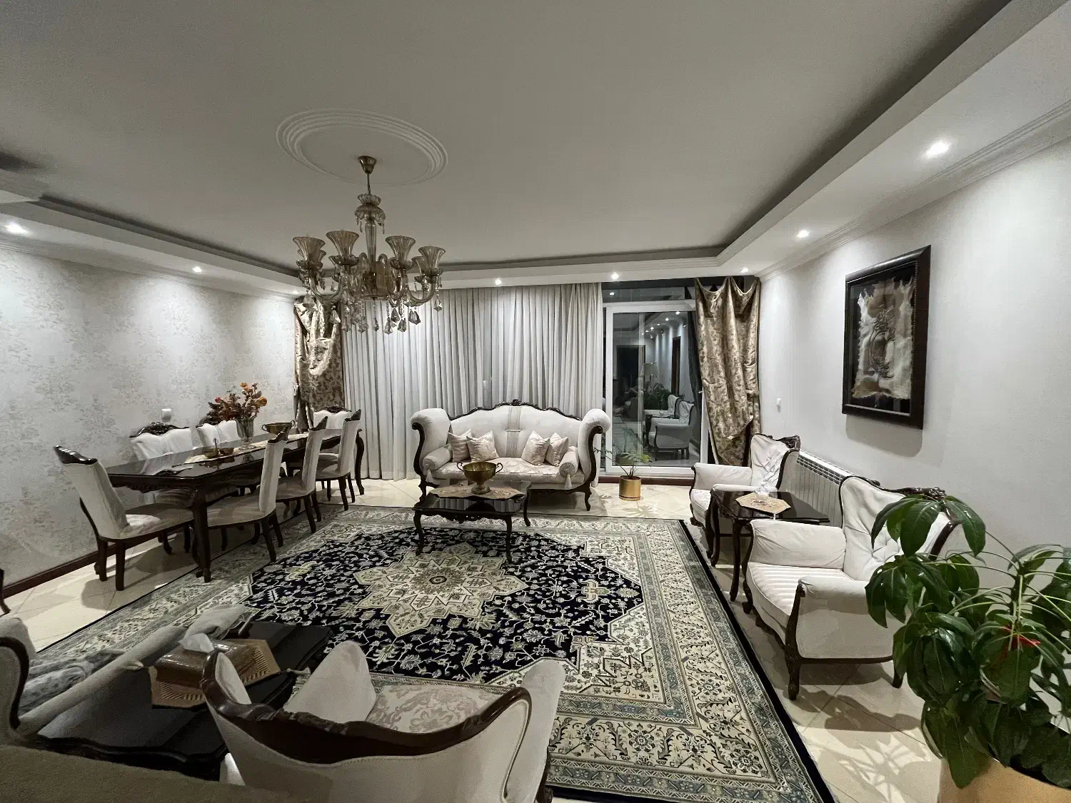 ست کامل مبل هفت نفره و میز نهار خوری|مبلمان خانگی و میز عسلی|ری, جوانمرد قصاب|دیوار