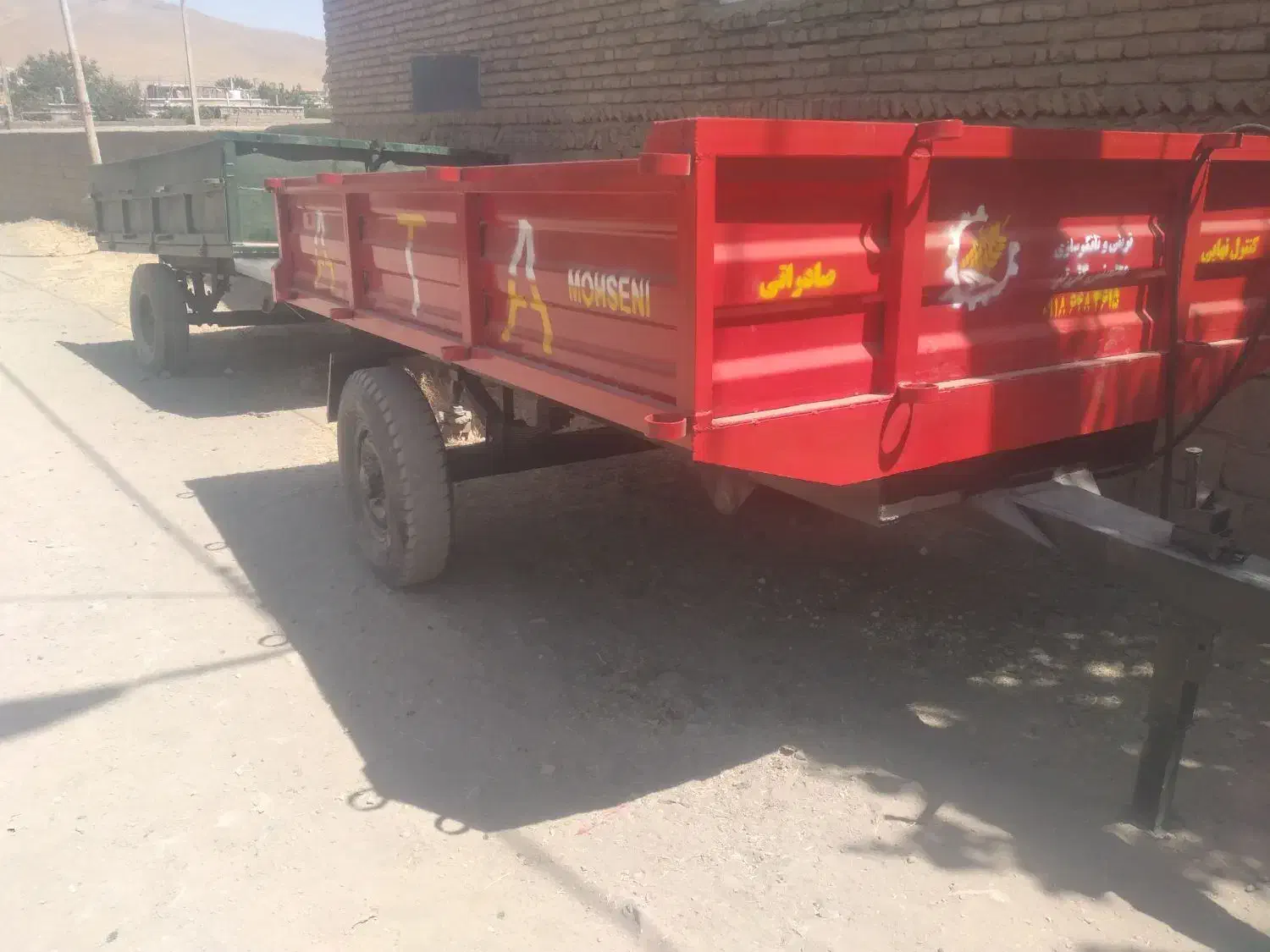 تریلی دوچرخ جکدار صفر|خودرو سنگین|زیویه, |دیوار