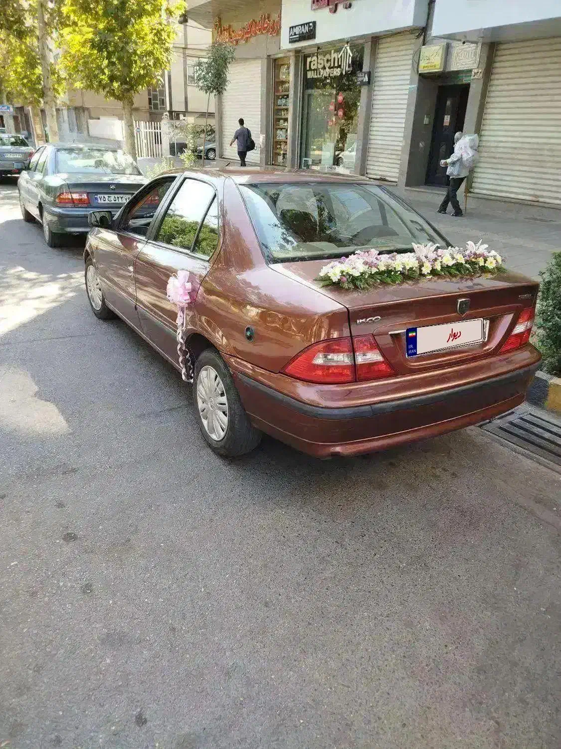سمند شکلاتی x7 مدل ۹۰ دوگانه دست کپسول بزرگ|خودرو سواری و وانت|قزوین, |دیوار