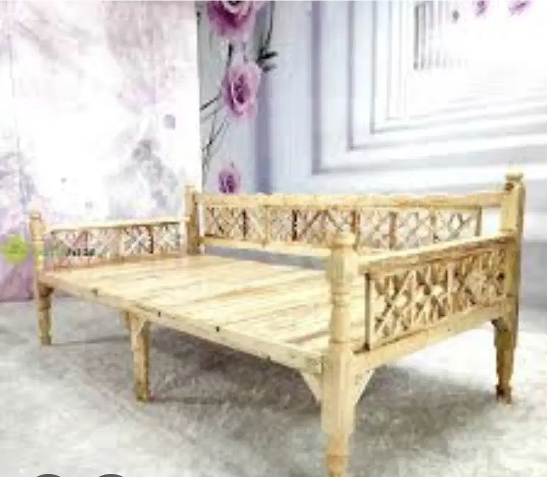 تخت سنتی (باغی)|تخت و سرویس خواب|جم, |دیوار