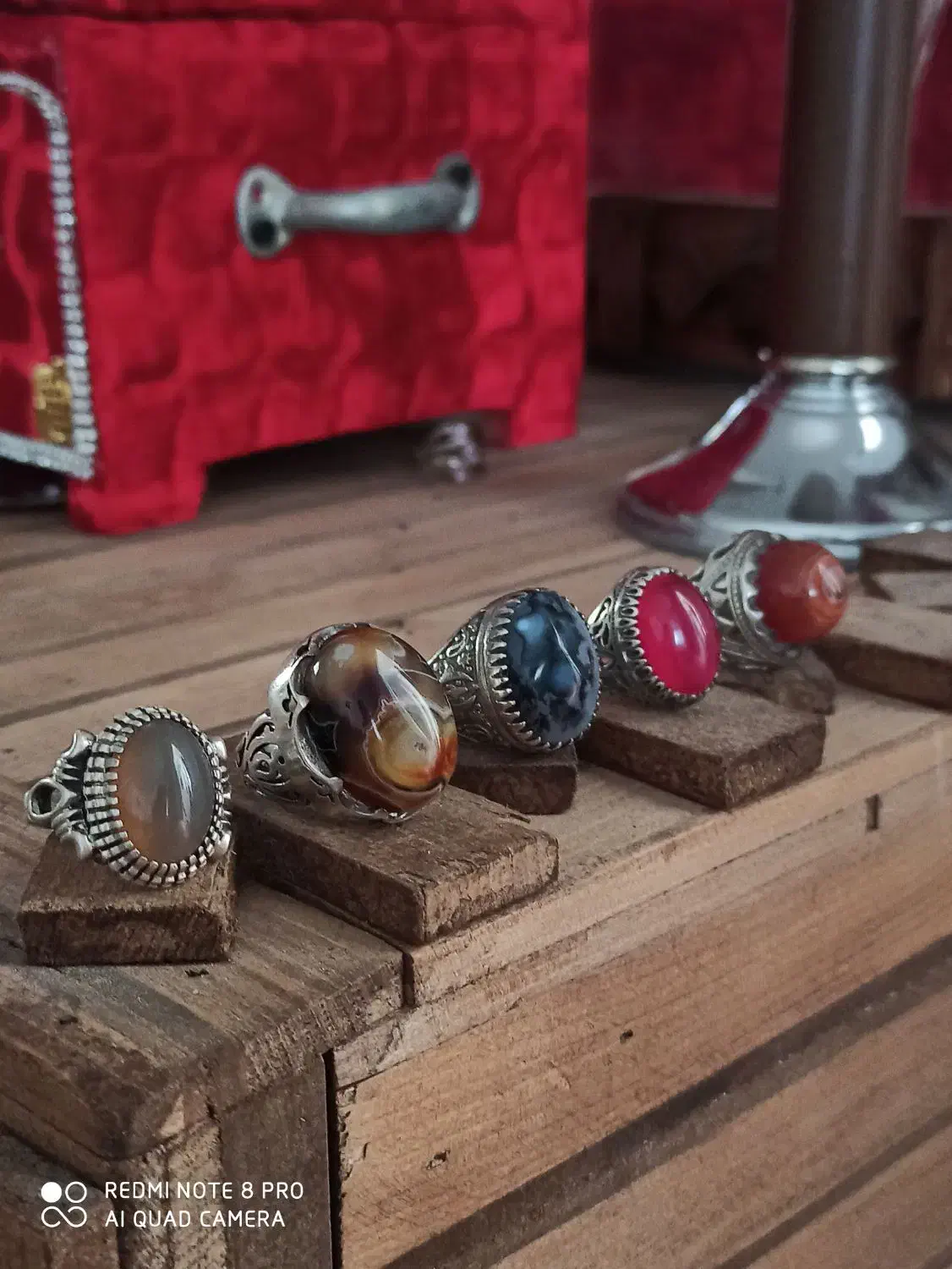 تعدادی انگشتر نقره|جواهرات|سنندج, |دیوار