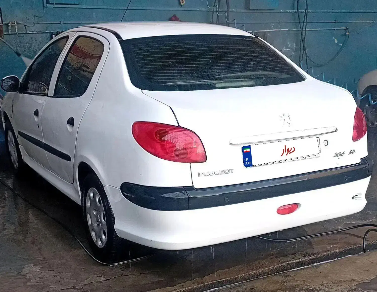 پژو ۲۰۶ اس دیsd v8|خودرو سواری و وانت|تهران, افسریه شمالی|دیوار