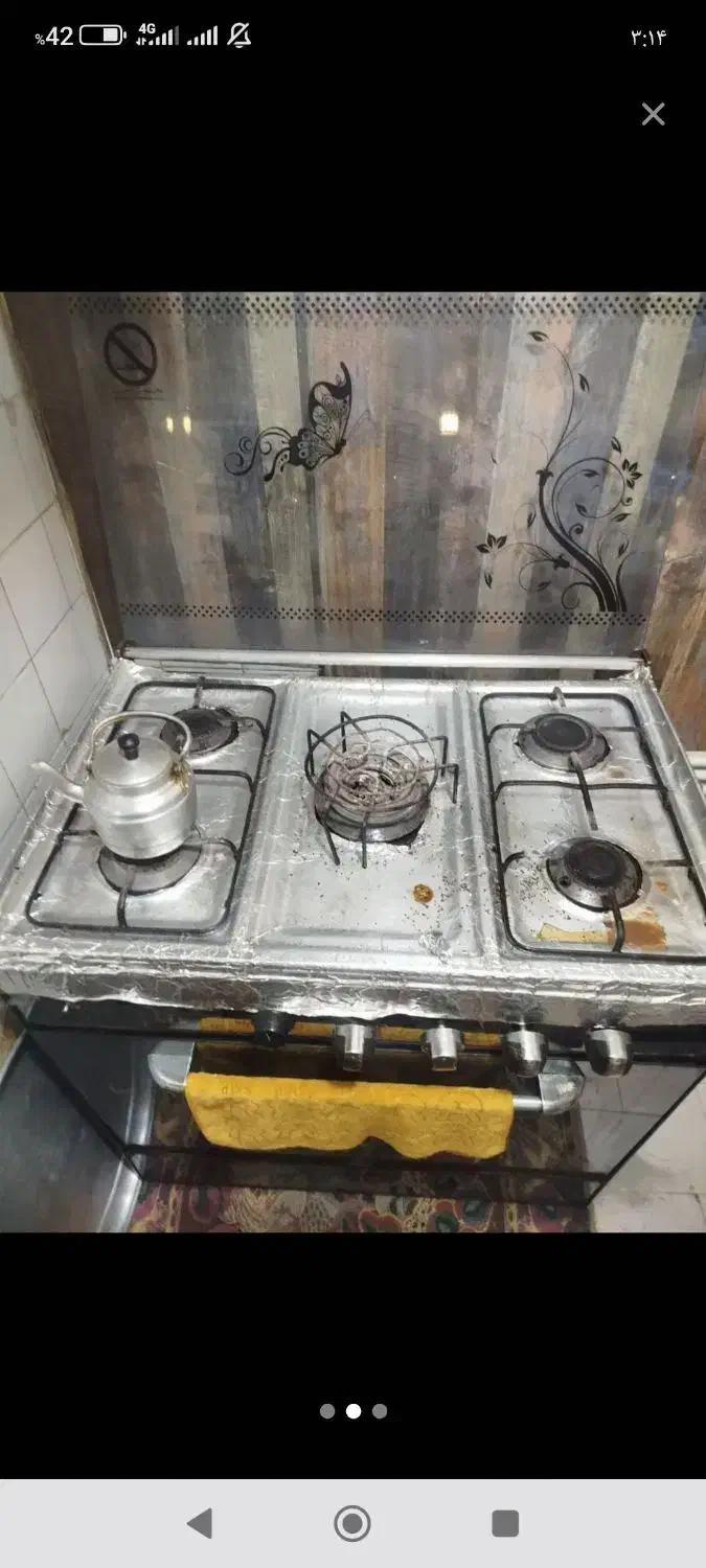 اجاق گاز استیل|اجاق گاز و لوازم برقی پخت‌وپز|اهواز, پردیس|دیوار