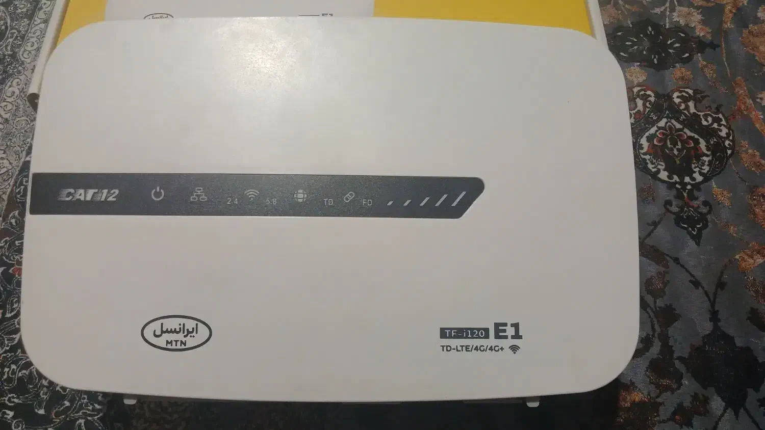مودم ایرانسل TF-i120 E1 CAT 12|مودم و تجهیزات شبکه|شیراز, شهرک گلستان شمالی|دیوار