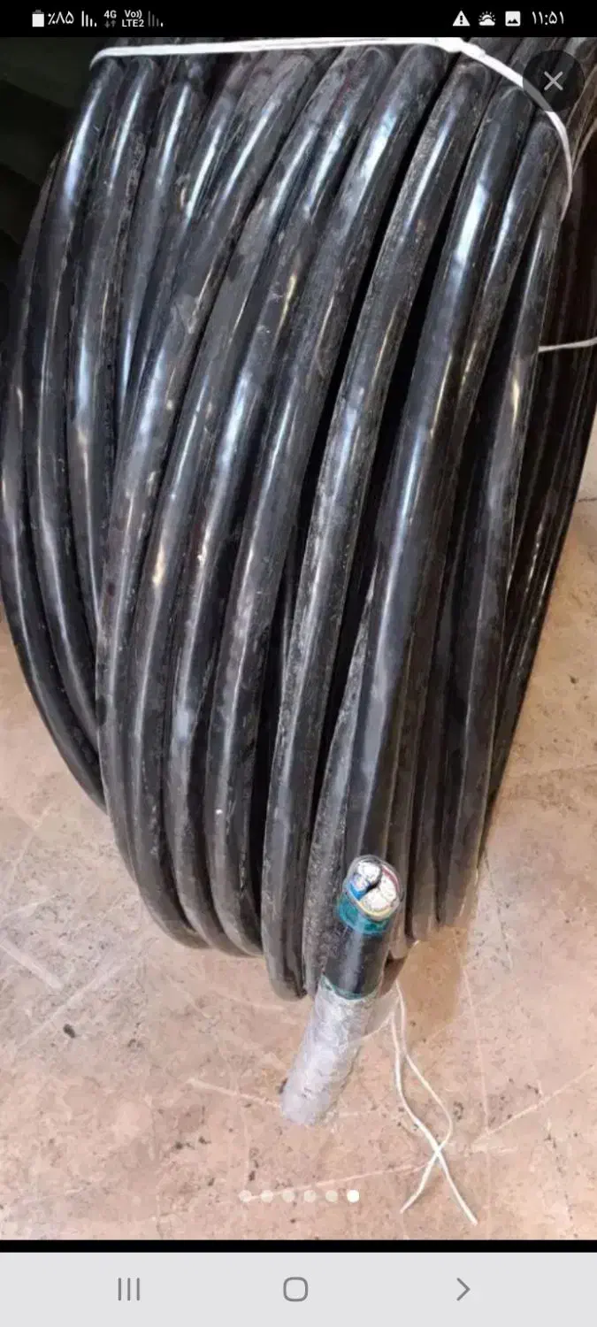 کابل الومنیوم2*25 قیمت105بازار قی 140با بهترین|خدمات پیشه و مهارت|دابودشت, |دیوار