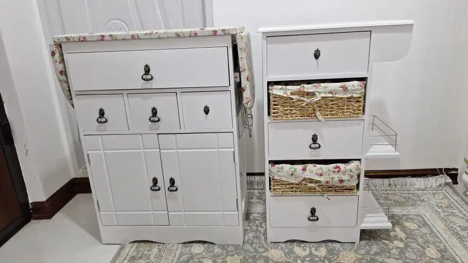 ست میز اتو (چرخ خیاطی) با جای سیب زمینی پیاز|اتو و لوازم اتو|اراک, |دیوار