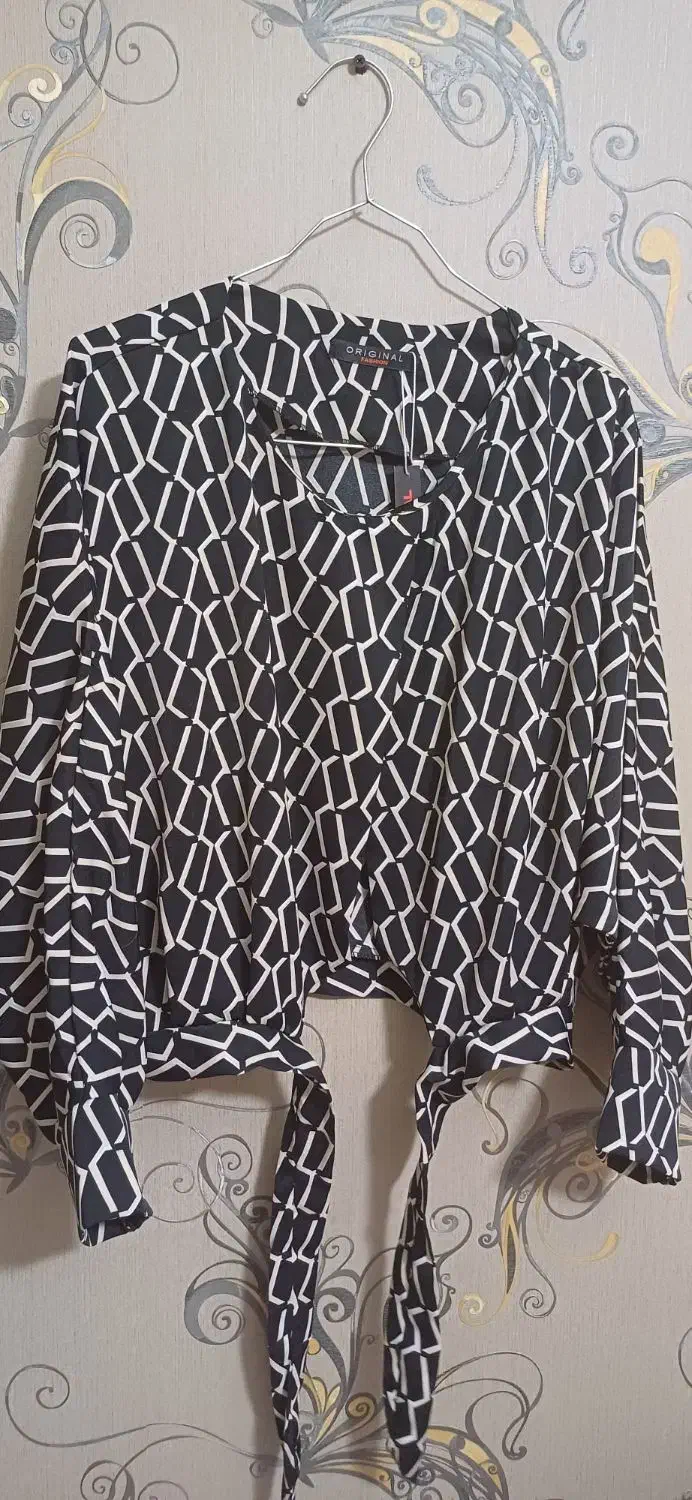 شومیز کراپ جلو گره|لباس|تربتحیدریه, کاشانی|دیوار