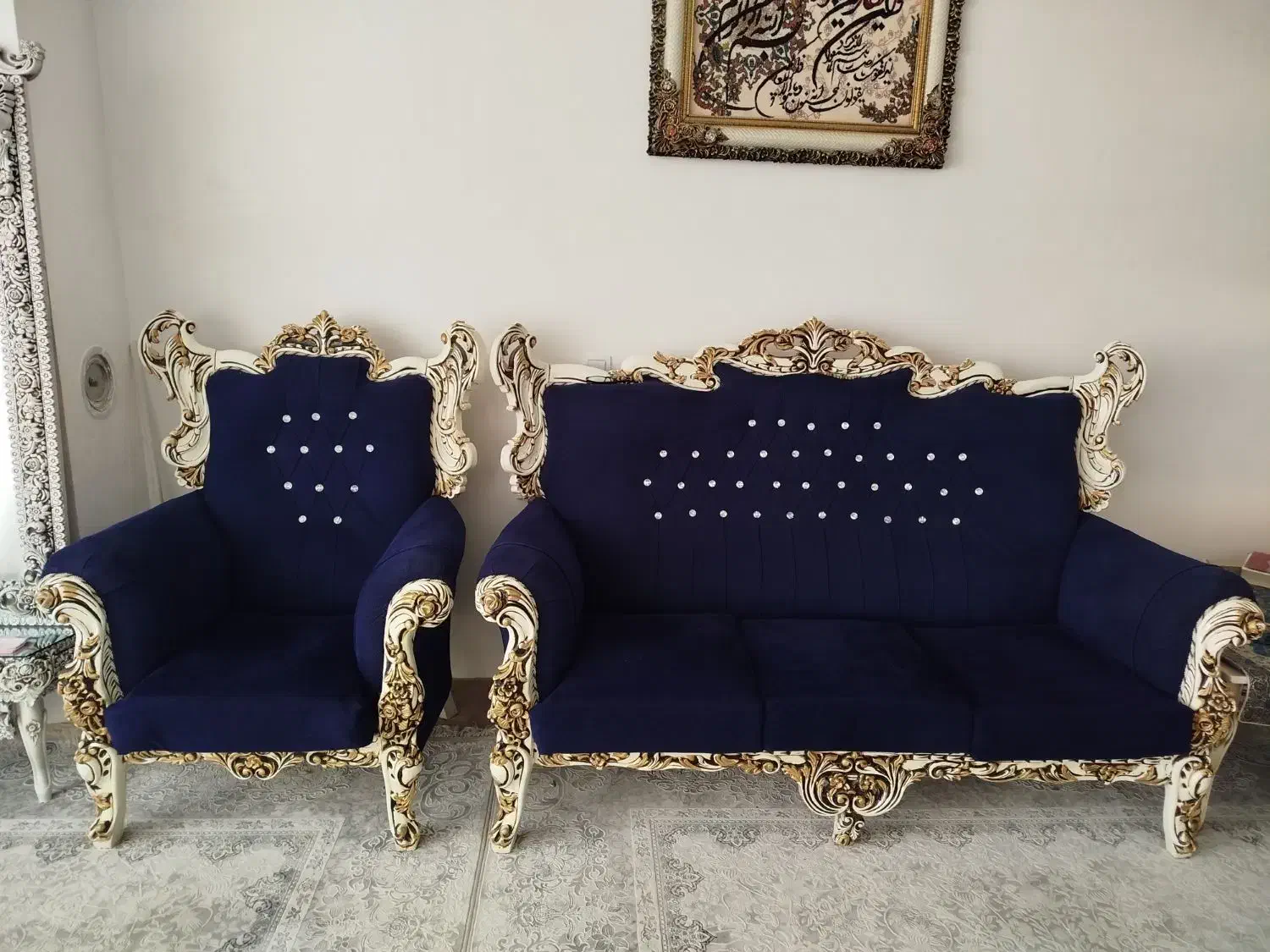 مبل میزوسط گل میز آینه کنسول میز تلویزیون|مبلمان خانگی و میز عسلی|صدرا-فارس, فاز ۱|دیوار