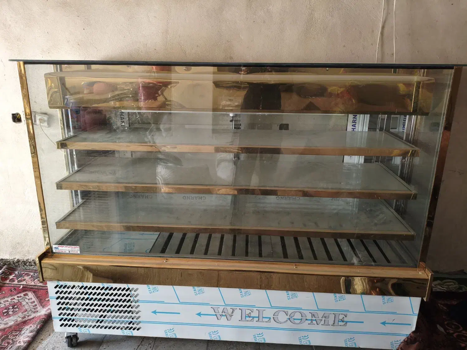 یخچال ویترینی 1.5*2 در حد نو|فروشگاه و مغازه|دهدشت, |دیوار