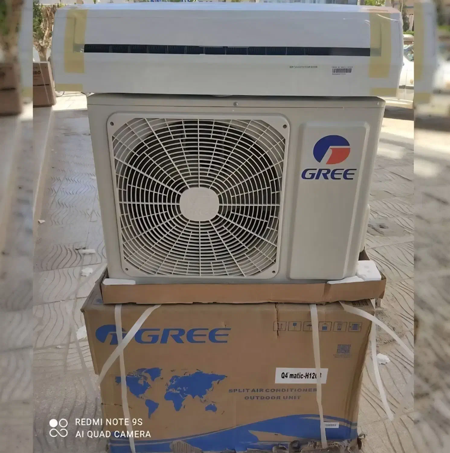 اسپیلت ۱۲۰۰۰ گری مدل Q4'matic موتور تی۳ اصل آکبند|کولر گازی و فن‌کوئل|چابهار, |دیوار