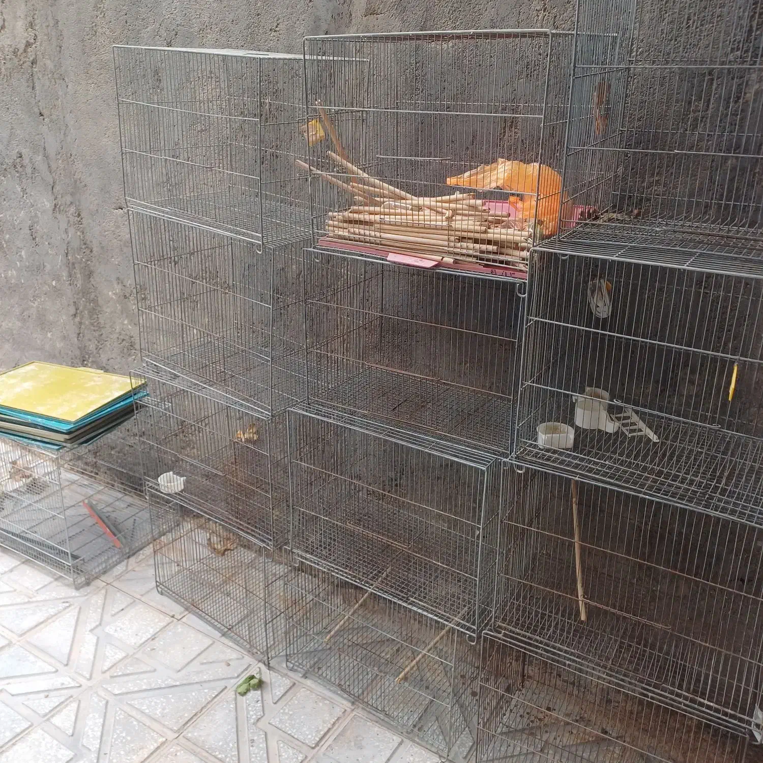 قفس پرتده|لوازم جانبی حیوانات|کهک, |دیوار