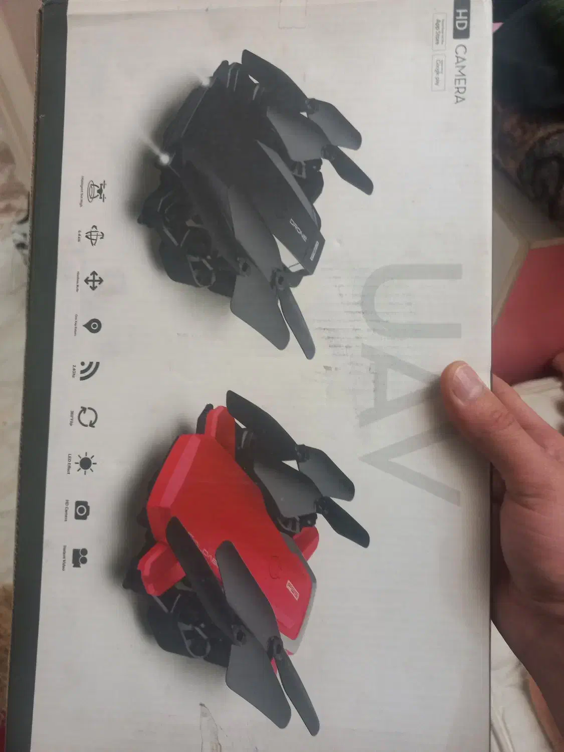 کواد کوپتر هلی شات پهباد نو دوربین 4k|دوربین عکاسی و فیلم‌برداری|تبریز, |دیوار