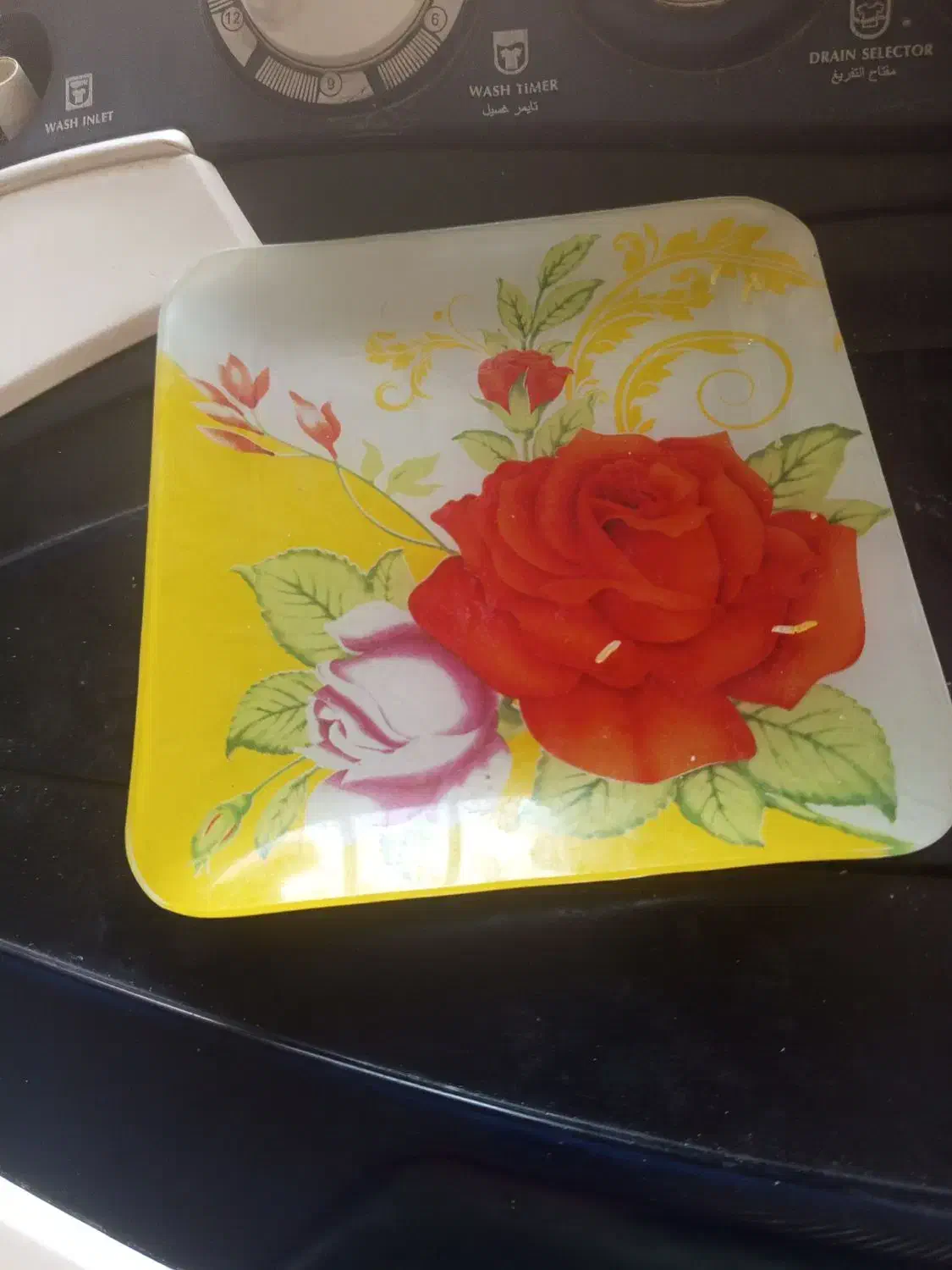 بشقاب میوه خوری شیک وگلدار|ظروف سرو و پذیرایی|یاسوج, |دیوار