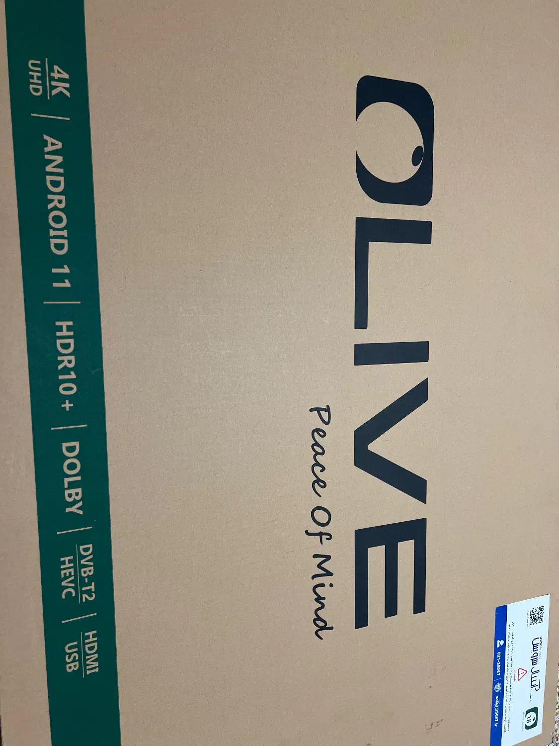 تلوزیون پنجاه اینچ oliveاندروید|تلویزیون و پروژکتور|یزد, |دیوار