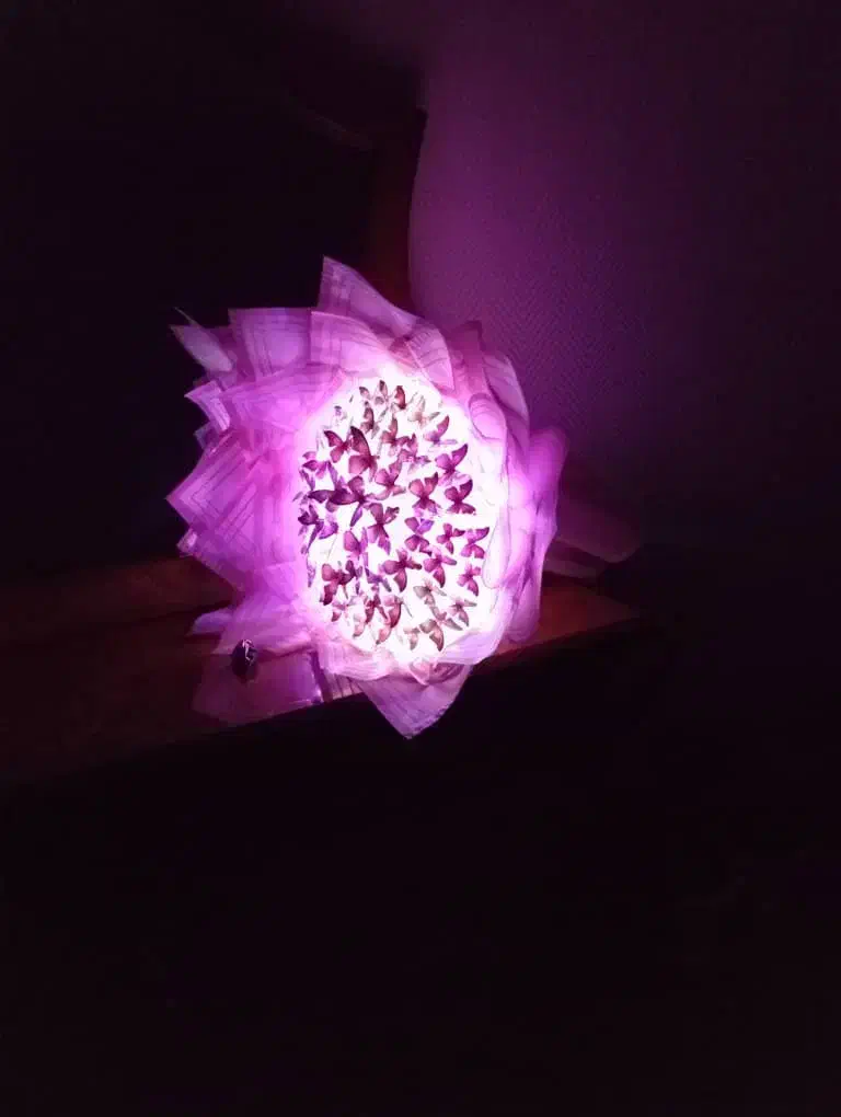 دسته گل پروانه کادو روز مادر|گل مصنوعی|تبریز, |دیوار