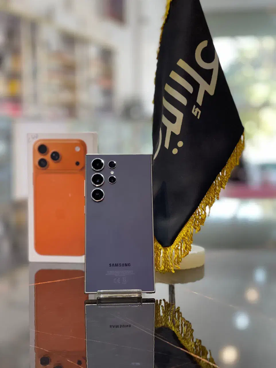 موبایل سامسونگ S24 ultra 256.12 درحد آکبند|موبایل|قم, نیروگاه|دیوار