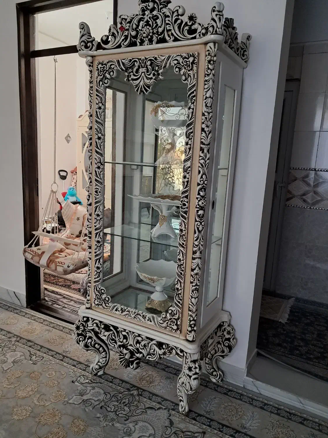 بوفه|بوفه، ویترین، کنسول|هشترود, |دیوار