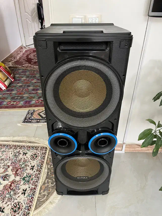 اسپیکر دوقلو دی مکس D Max|سیستم صوتی خانگی|قدس, شهر‌قدس|دیوار