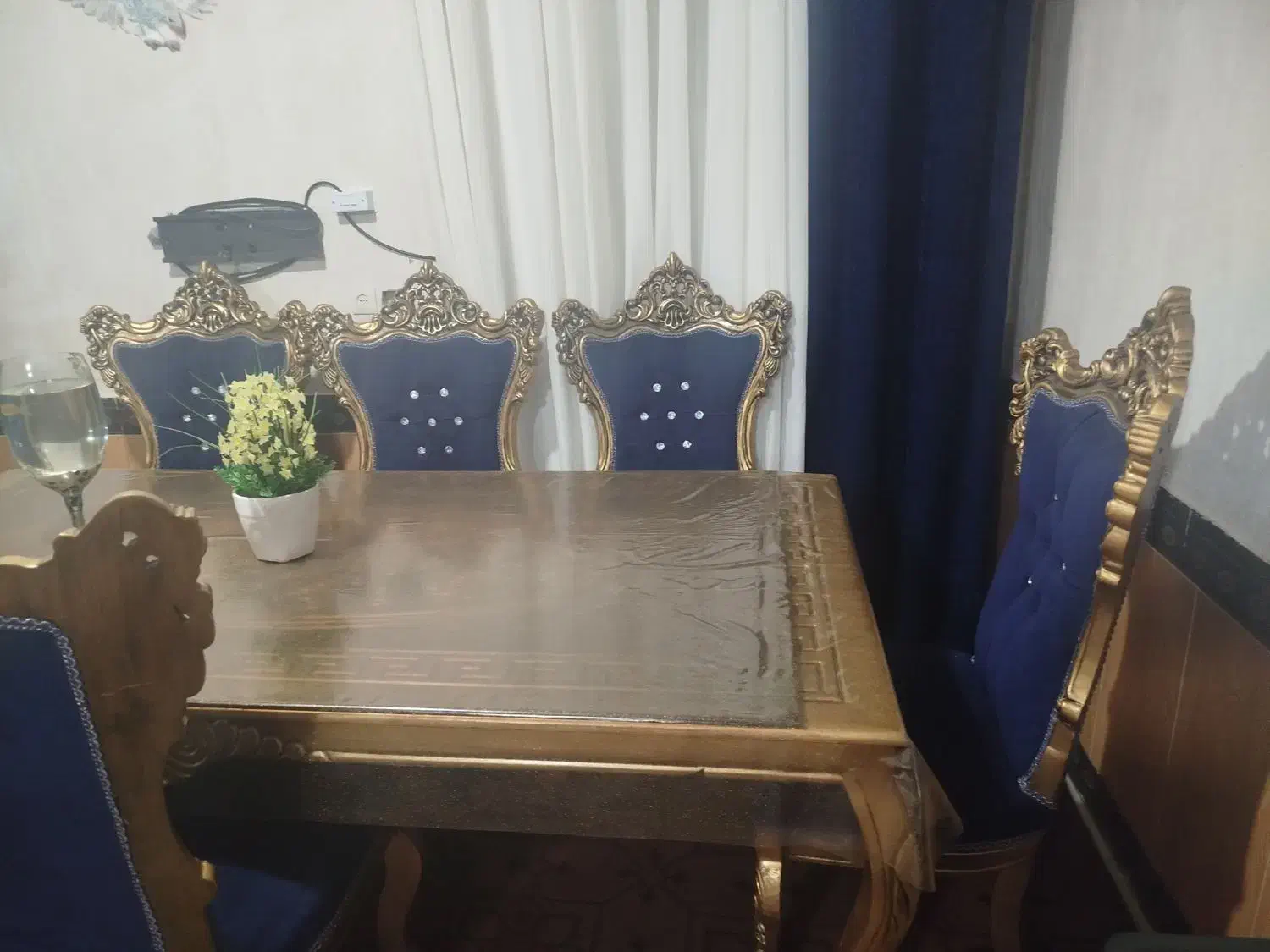 میز نهار خوری|میز و صندلی غذاخوری|یاسوج, |دیوار