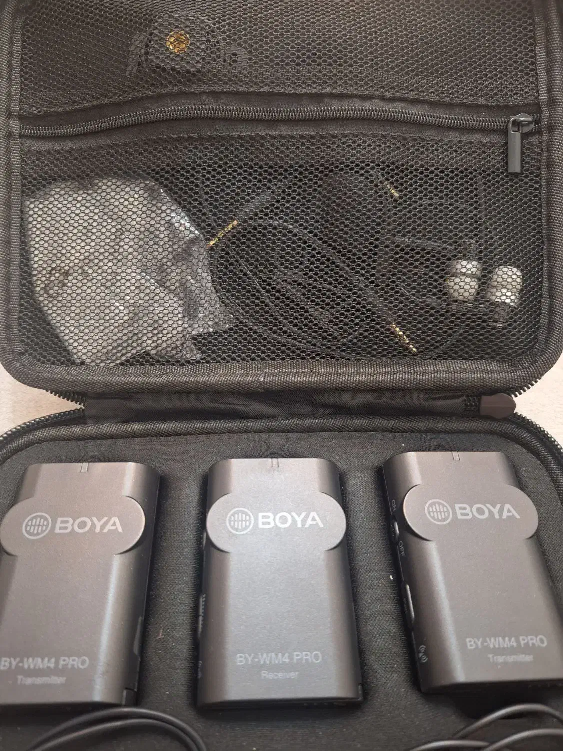 میکروفن یقه ای بی سیم بویا(دوکاربره)|دوربین عکاسی و فیلم‌برداری|تبریز, |دیوار