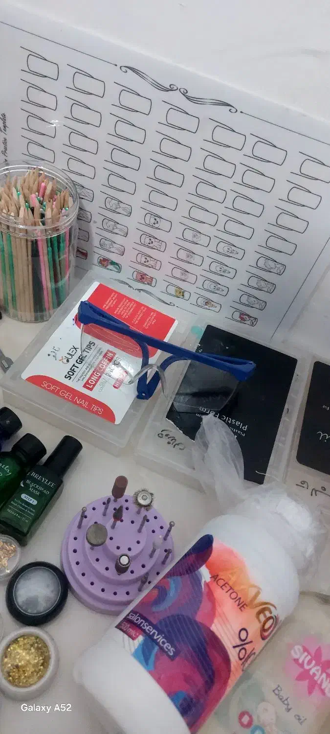 وسایل کاشت ناخن|آرایشی، بهداشتی، درمانی|کرمانشاه, |دیوار