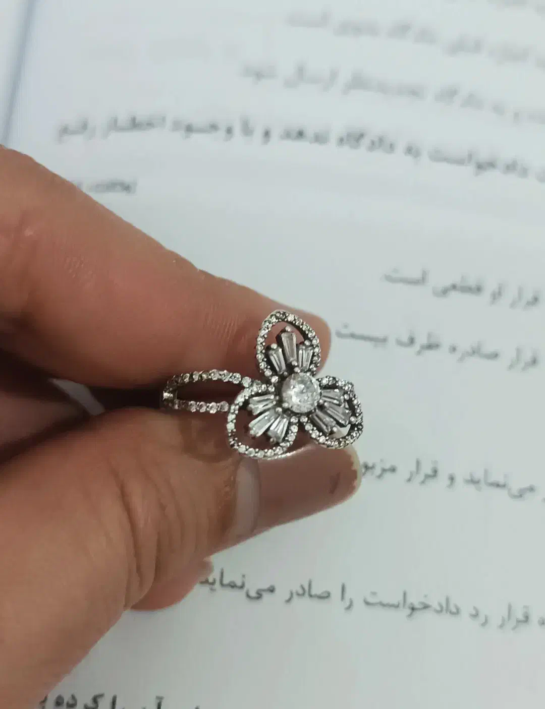 انگشتر نقره ۹۲۵|جواهرات|تبریز, |دیوار