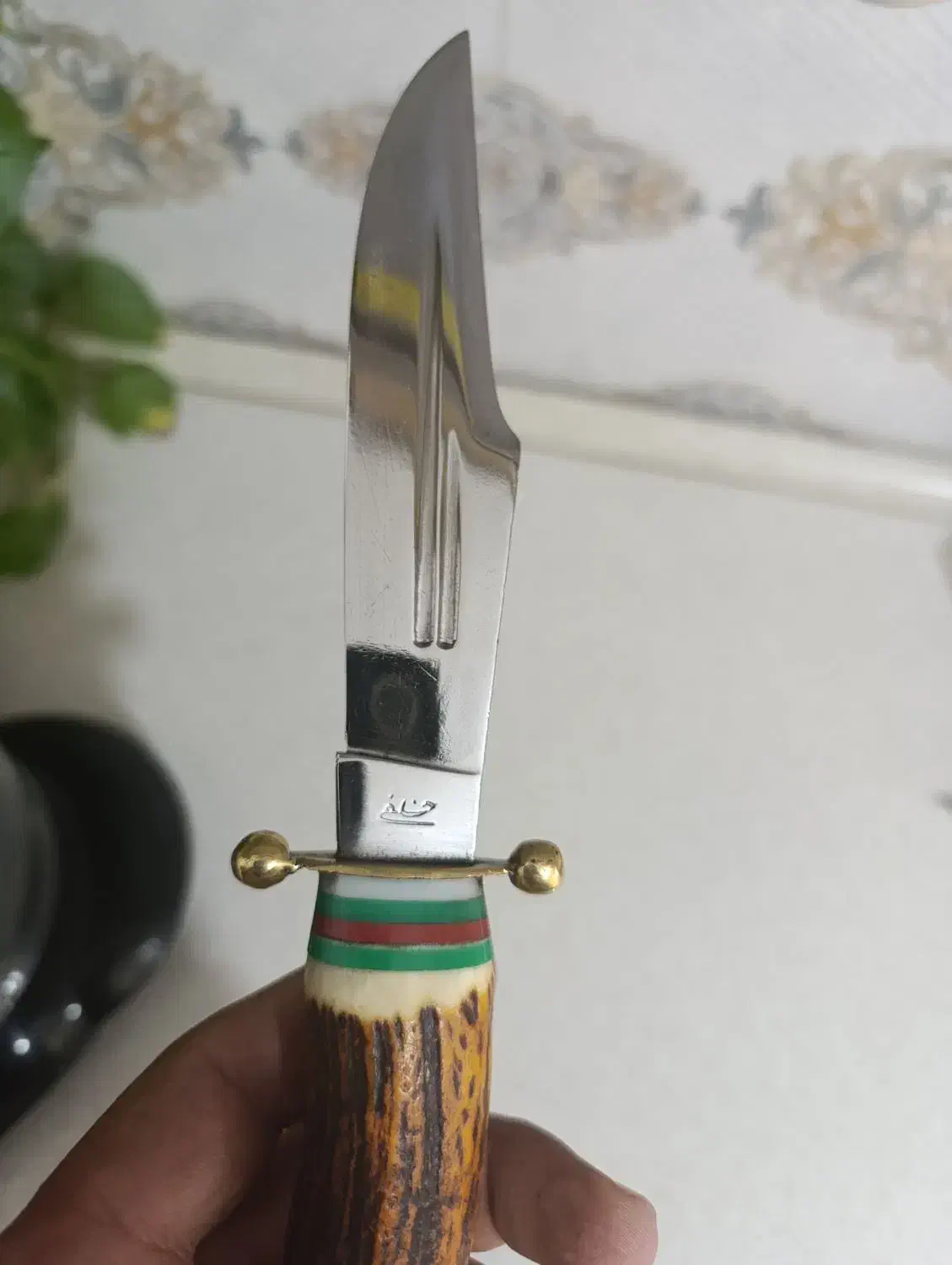 چاقو با مهر خلفی|کلکسیون اشیاء عتیقه|کبودرآهنگ, |دیوار