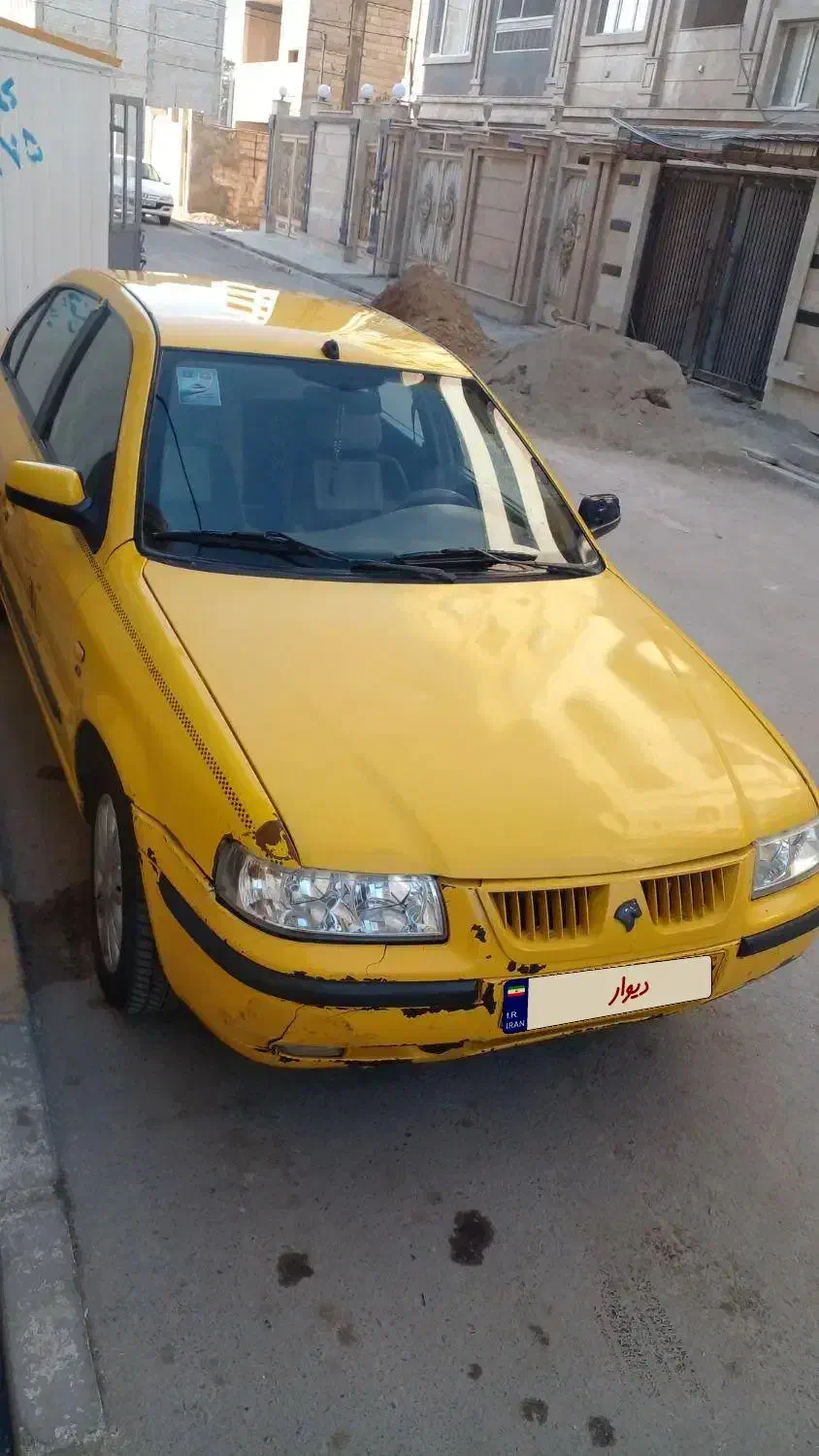 تاکسی سمند Ef7 مدل ۱۳۹۳|خودرو سواری و وانت|باقرشهر, |دیوار