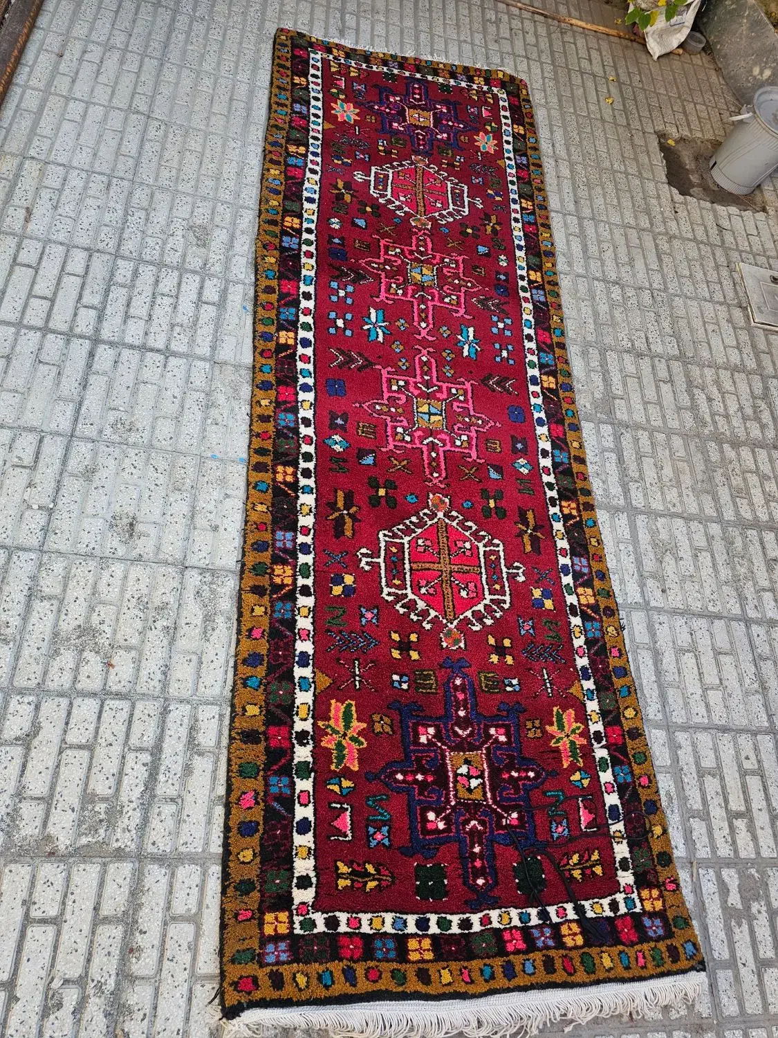 فرش دستبافت نو طرح سنتی اهر|فرش|اهر, |دیوار