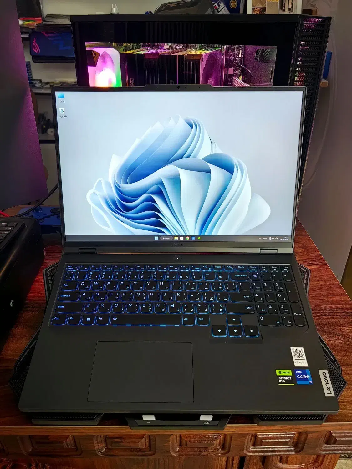 لپ تاپ گیمینگ lenovo گرافیک 4070 آکبند ( فروشگاه)|رایانه همراه|اراک, |دیوار