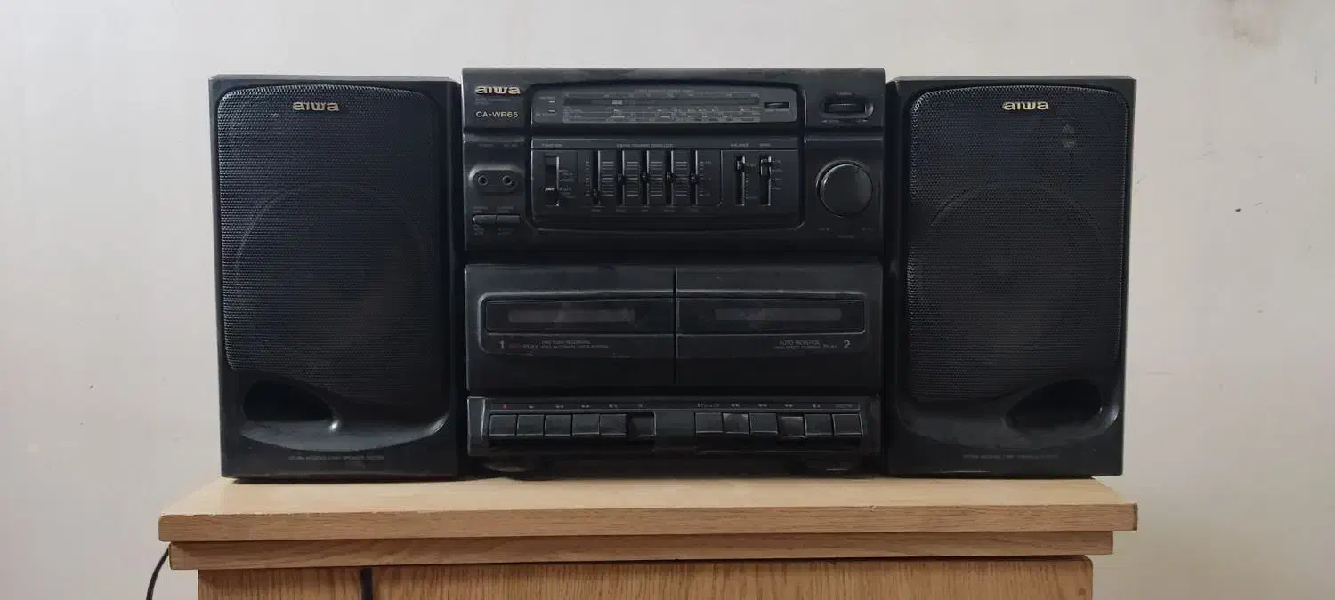 ضبط قدیمی|سیستم صوتی خانگی|قم, باجک دو|دیوار