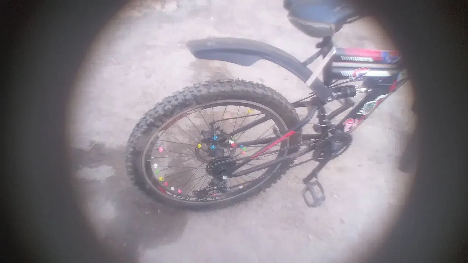 یک دوچرخه 24|دوچرخه، اسکیت، اسکوتر|لنجان, |دیوار