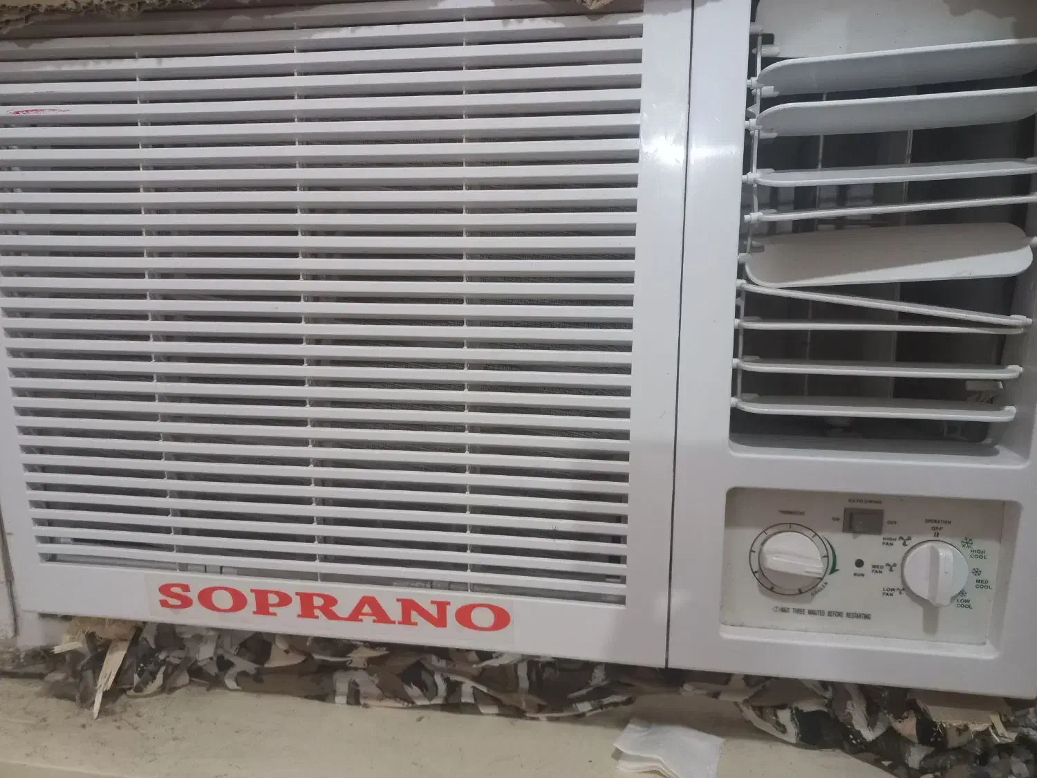 کولر گازی ۱۸ هزار پنجره ای سوپرانو|کولر گازی و فنکوئل|مسجد سلیمان, |دیوار