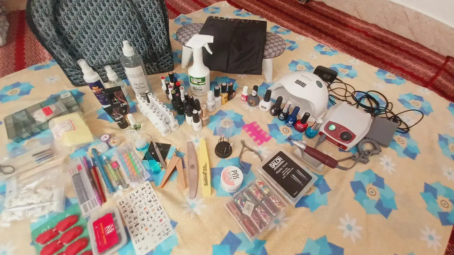 پک کامل کاشت ناخن|آرایشی، بهداشتی، درمانی|جلفا, |دیوار