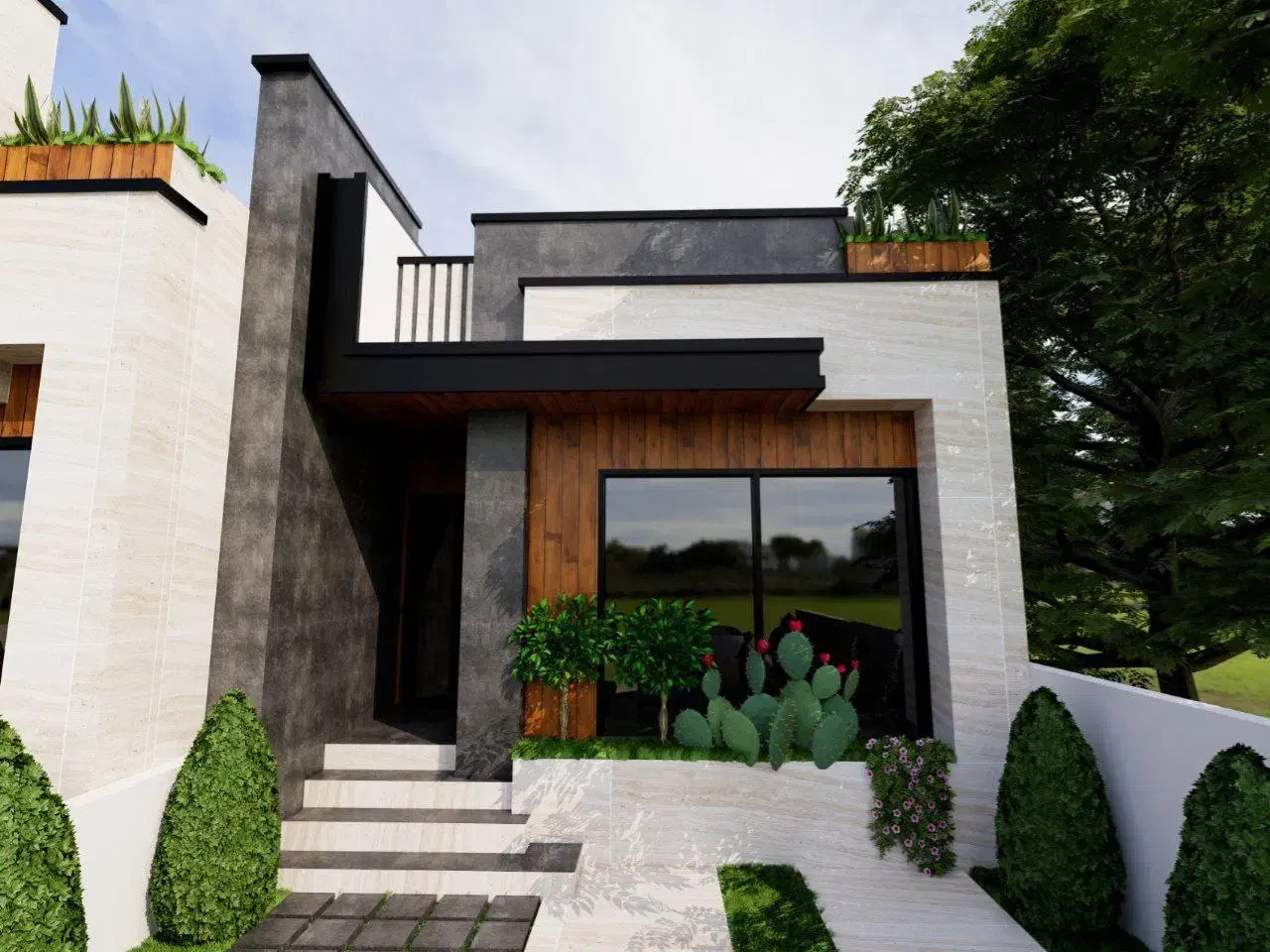 پیش‌فروش ویلا جنگلی همکف روف‌دار|پیش‌فروش املاک|چمستان, |دیوار