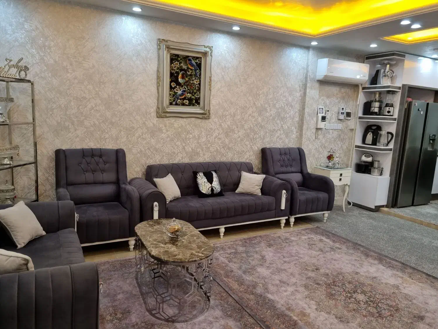 مبل راحتی|مبلمان خانگی و میز عسلی|قرچک, باقرآباد|دیوار