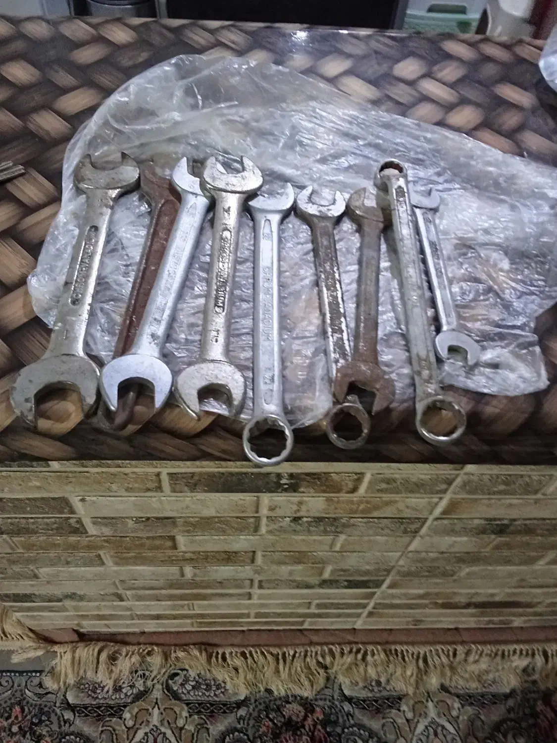 باسلام تعداد ۱۰ عدد آچار فروشی|ابزارآلات|چناران, |دیوار