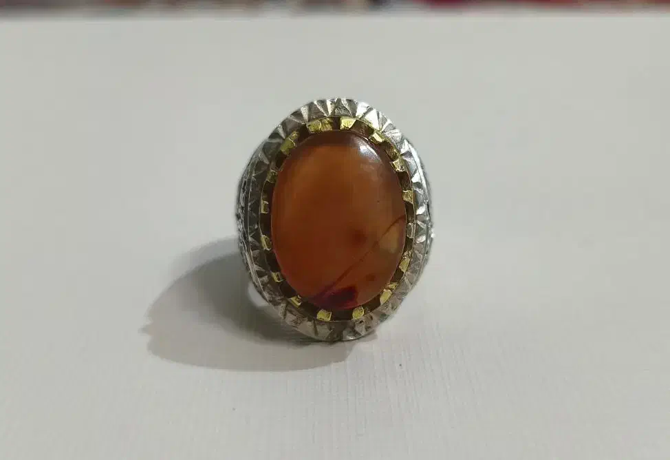 انگشتر عقیق شجر یمنی|جواهرات|امیرکلا, |دیوار