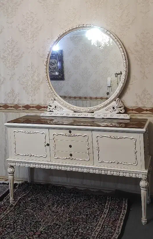 میز و آینه کنسول|بوفه، ویترین، کنسول|همدان, |دیوار